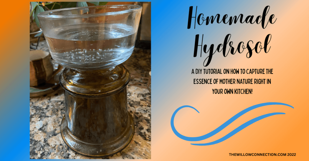 Homemade hydrosol